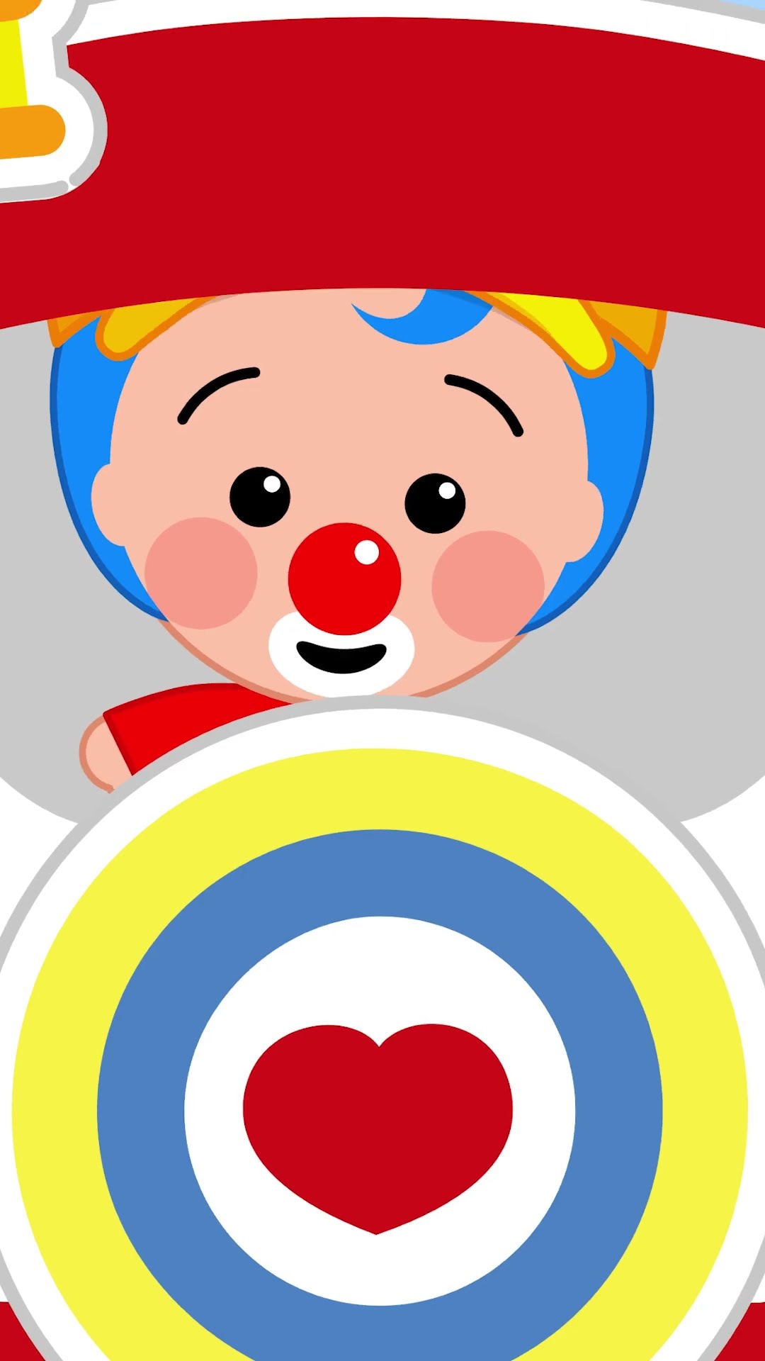 EN UN TREN CON PLIM PLIM! #cancionesinfantiles #elpayasoplimplim #shorts