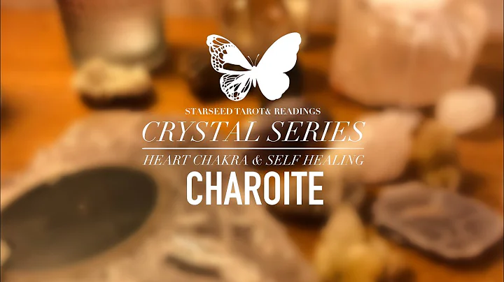 ✨⚡️🔮 CRYSTAL SERIES || HEART CHAKRA & SELF HEALING - Charoite 🔮⚡️✨