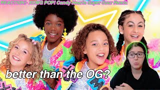 XOMG POP!- Candy Hearts Super Sour Remix M/V REACTION!