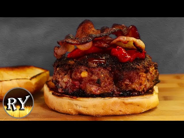 Bacon Blue Cheese Burger – HowToBBQRight