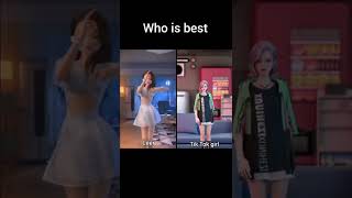 Leer Vs Tik Tok girl | Dance challenge who is best #its_musk07_more #leer #tiktok #girl #dance