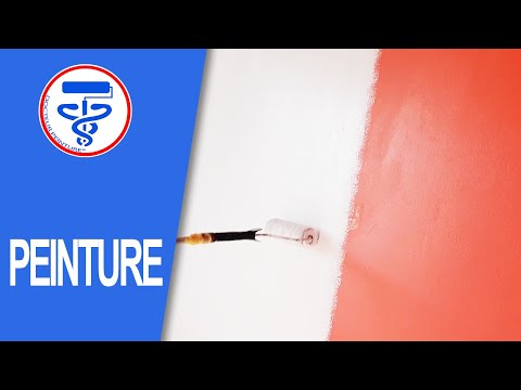 Peinture blanche sur mur foncé | La fausse teinte