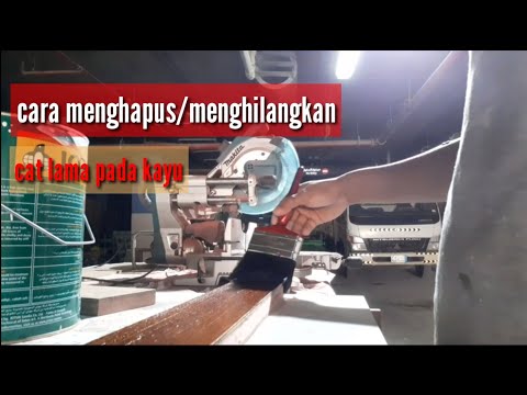 Video: Menghapus Pernis