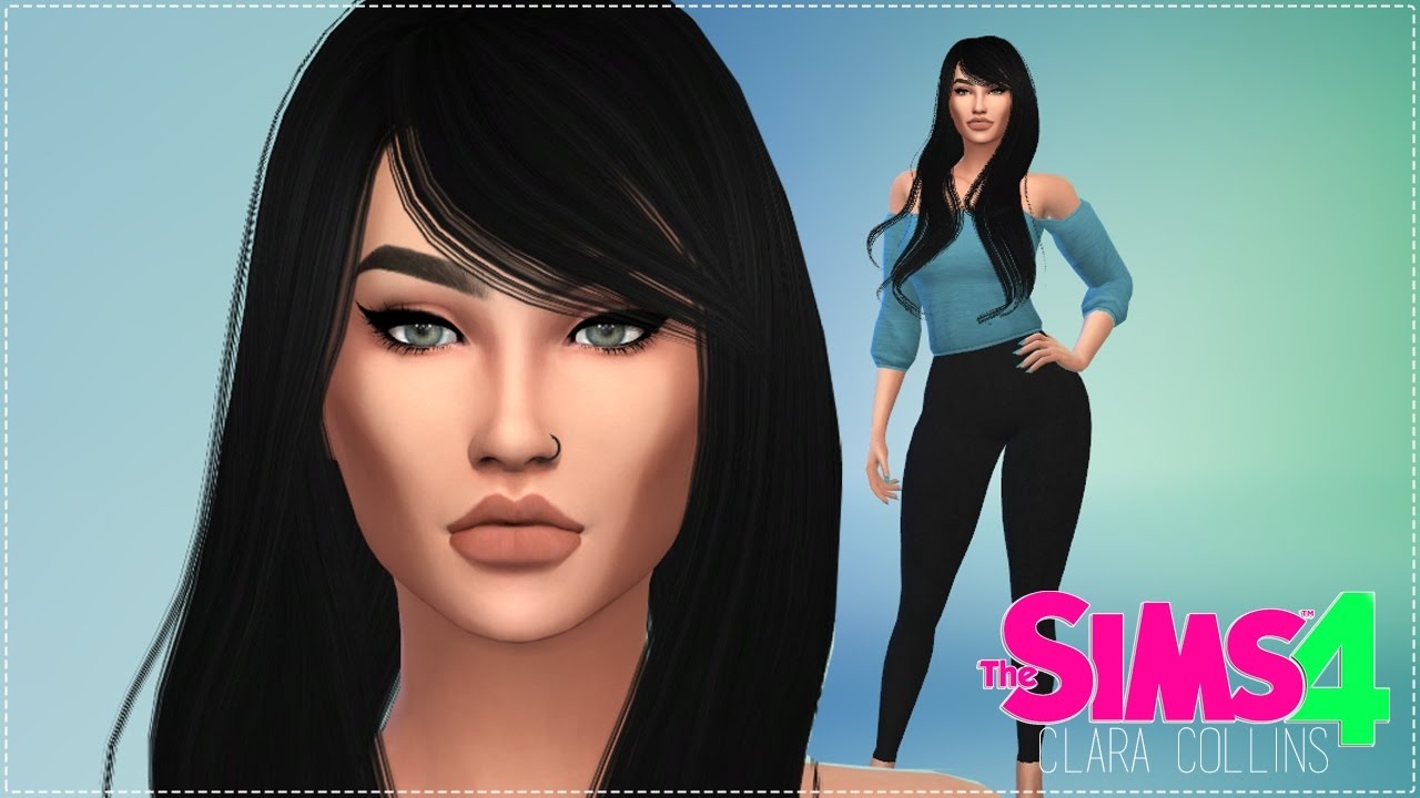 The Sims 4 Create A Sim - Clara Collins - YouTube