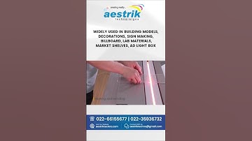 Acrylic Bending Machine | Aestrik Techno Signs | Printing Machines #printing #lasercutting