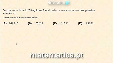 Soma dos Termos do Triângulo de Pascal