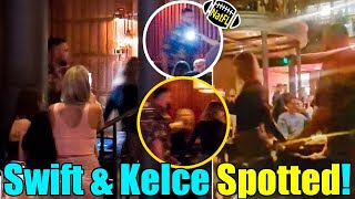 Travis Kelce & Taylor Swift spotted Holding Hands while out to dinner in Paris