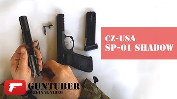 CZ SP-01 Shadow 9mm - How to Disassembly and Reassembly (Field Strip)