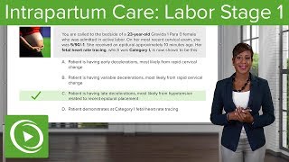 Intrapartum Care: Labor Stage 1 – Obstetrics | Lecturio