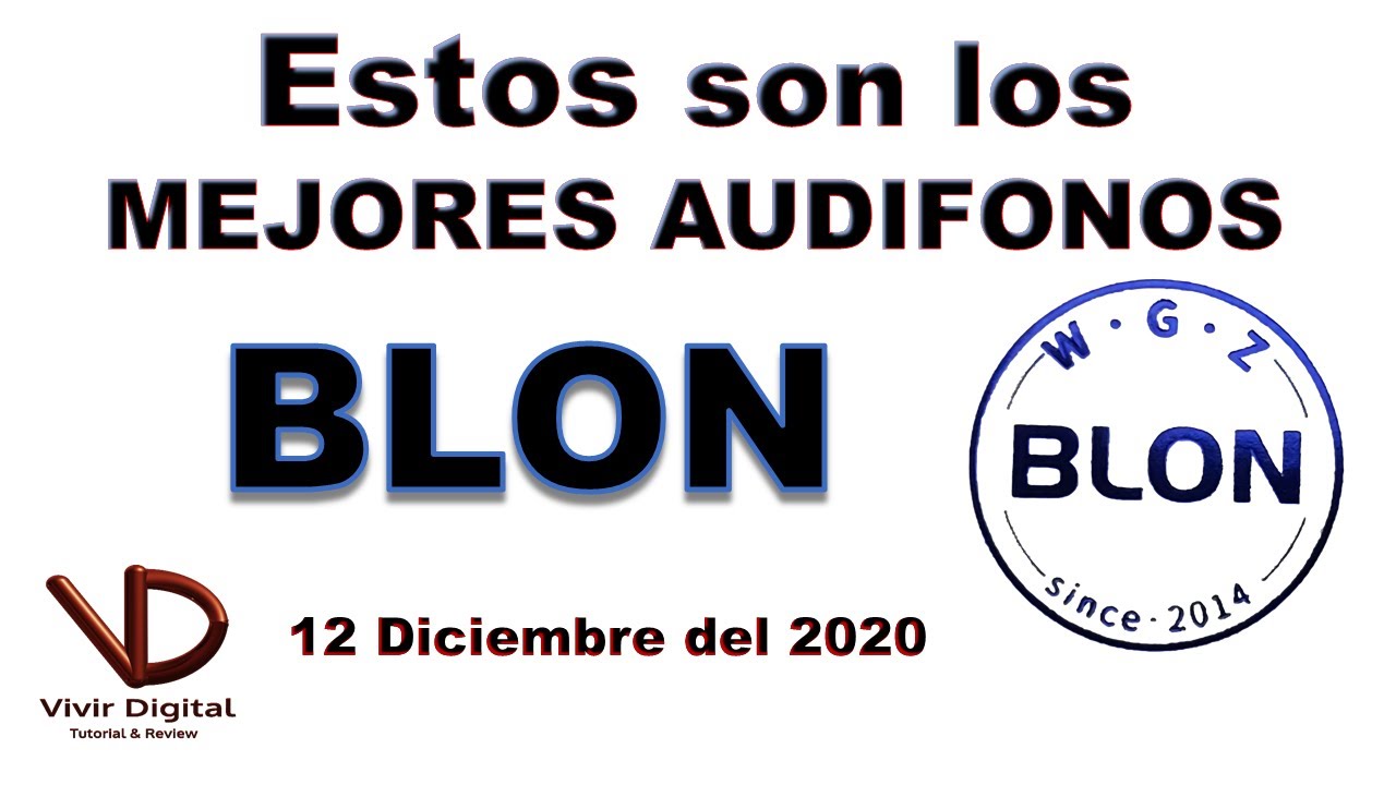 ¡Los mejores Audífonos de BLON a la fecha! ¡Bien hecho BLON! Blon B7S