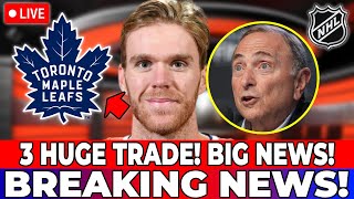 CONFIRMED MOVES! LEAFS MAKING 3 HUGE OFFSEASON TRADES! DAWSON MERCER COMING? LEAFS NEWS