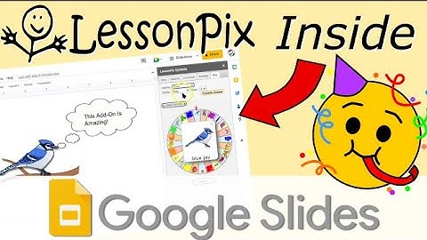 Installing and Using the LessonPix Google Slides Add-On