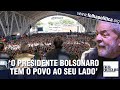 Bolsonaro mobiliza multidões e assessor ironiza: ‘enquanto o ex-presidiário tem a velha mídia no...