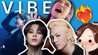 TAEYANG - 'VIBE (feat. Jimin of BTS)' M/V REACTION 🫠 vibey pause warning*