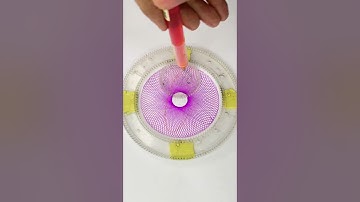 Spirograph Geometric Art | Hypnotic ASMR Patterns & Satisfying Visuals for Relaxation! #2024 #art