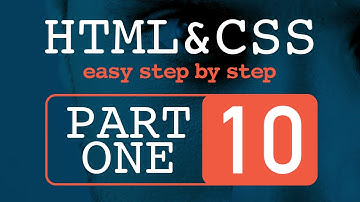 #10 تعلم HTML و CSS خطوة بخطوة  - تصميم و بناء عمود جانبي لموقع الانترنت
