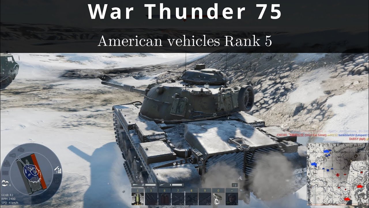 War Thunder 75 🪖 American Rank 5