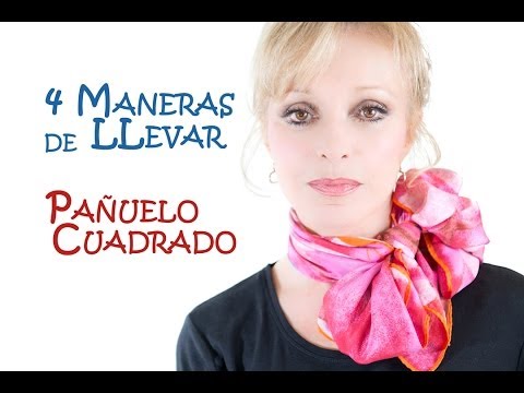 Video: 4 formas de llevar un pañuelo