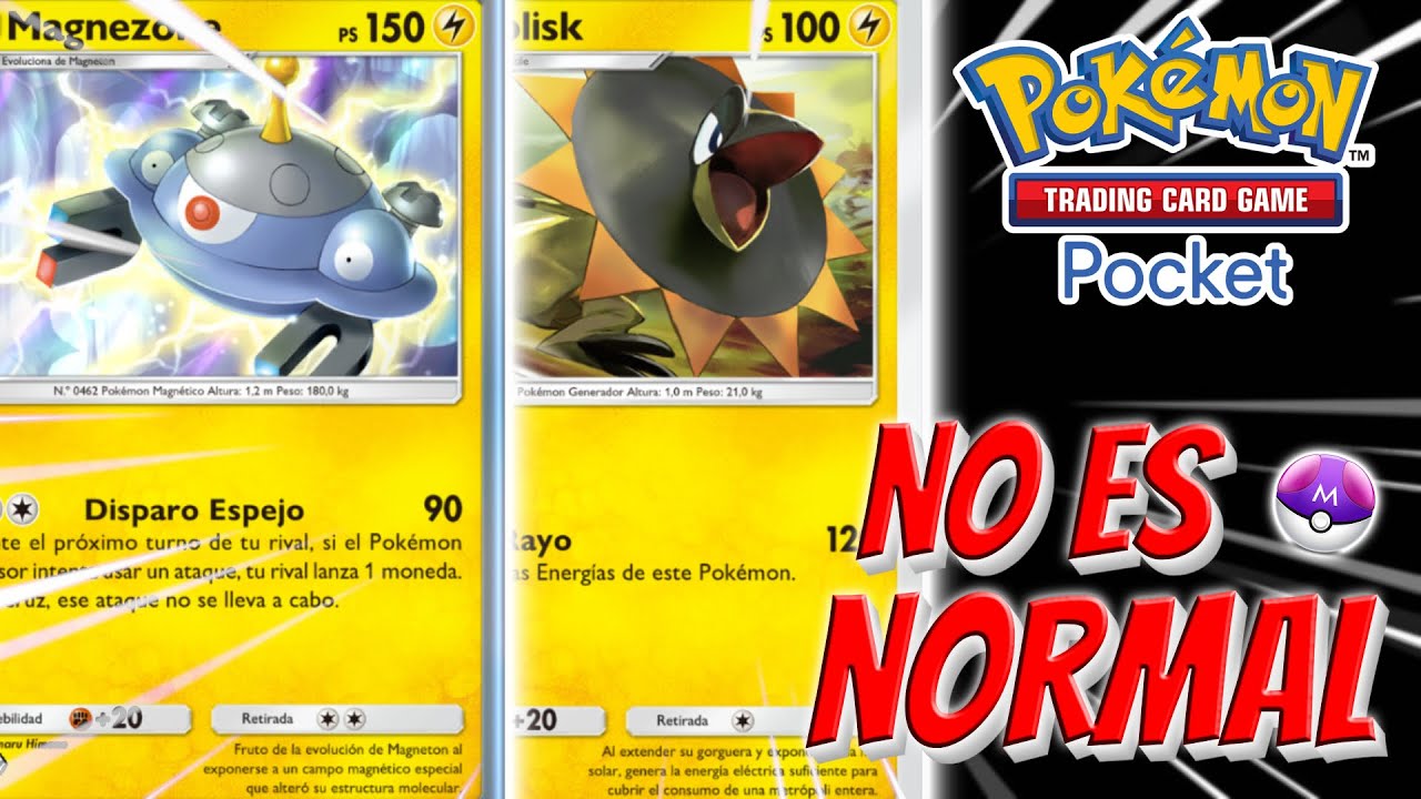 Lo de Heliolisk con el nuevo Magnezone NO ES NORMAL! - Pokemon TCG Pocket