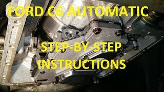 Ford C6 Transmission Oil Pan and Shifter Seal & Gasket Replacement