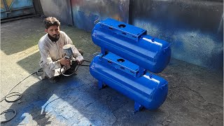 How To Make High Quality Powerful Air Compressor Tank | Part 1 of 3