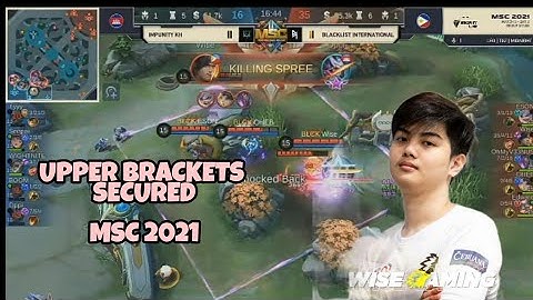 WISE YSS - BLACKLIST VS IMPUNITY KH GAME 2 - MSC 2021
