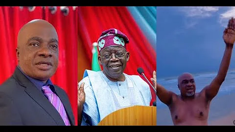Outrage as Actor, Olaiya Igwe goes unclad to say powerful prayers for Tinubu in viral video
