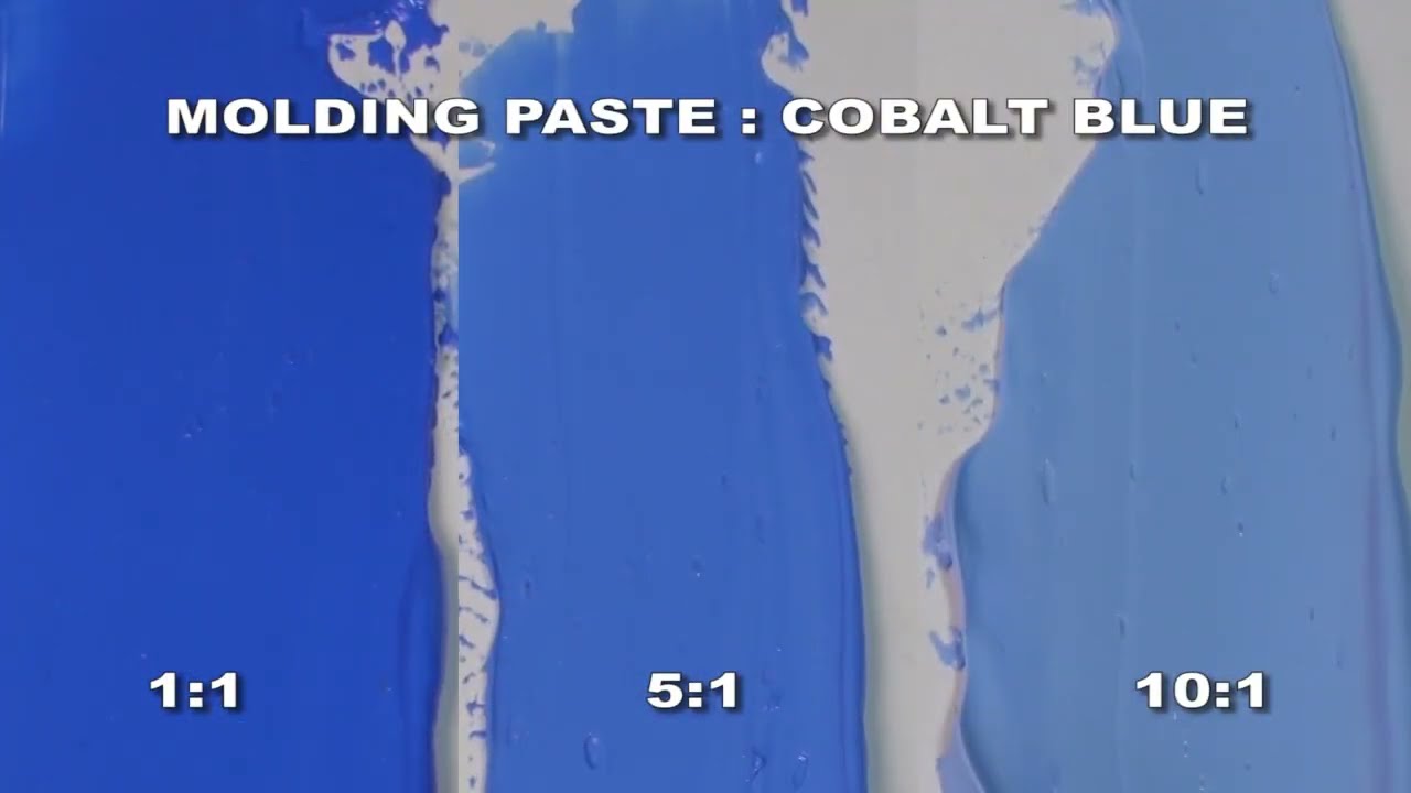 Molding Paste for Drawing or Painting 