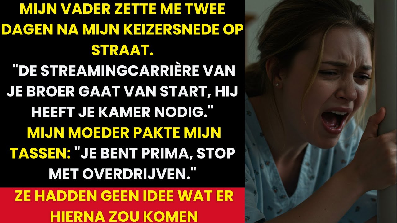 Vader Gooide Me Er Uit Tijdens Mijn Keizersnede-Herstel—Mijn Broer Wil Mijn Kamer Voor Zijn Gaming