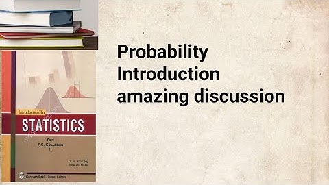 Probability introduction amazing discussion ch 11 lec 5
