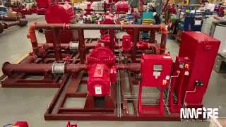 NMFIRE 3000gpm@170psi NFPA 20 Fire Fighting Pump Package System