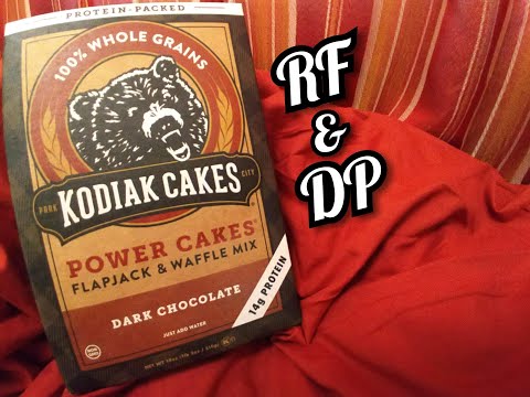 kodiak-cakes-power-cakes,-dark-chocolate-pancake-and-waffle-mix-taste-test