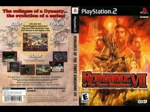 Видео: Romance of the Three Kingdoms VII - Развитие серии! (PS2)