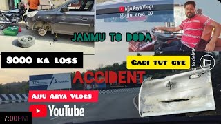 jammu to doda..Door broken...gadi ka kam kraya... 8000 loss 😭😭😭Like Share Subscribe... #motovlogger