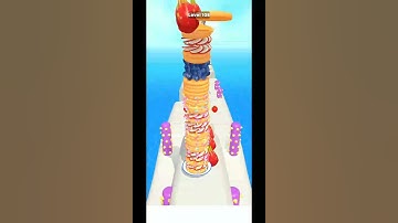 PANCAKE RUN - All Levels Gameplay Android - LEVEL 108 #shorts #pancakerun #3D