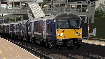 Class 360 Passes West Hampstead Thameslink