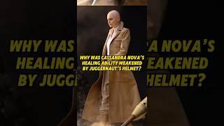 Why Cassandra’s healing ability weakened by helmet#deadpoolandwolverine #cassandra #marvel #movie