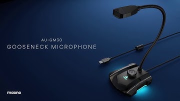 MAONO GM30 Plug&Play Omnidirectional Condenser PC Gaming Mic