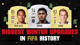 BIGGEST WINTER RATING UPGRADES IN FIFA HISTORY! ⬆️😱| FIFA 10 - FIFA 20