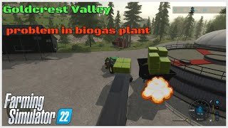 Selling silage.Doing contracts.Complications on biogas plant.Goldcrest Valley.Farming Simulator 22.