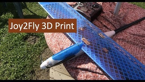 3D print BanRC1 2m Glider Anet A8