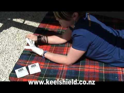 Fitting a Keelshield keelguard to your boat by gir...