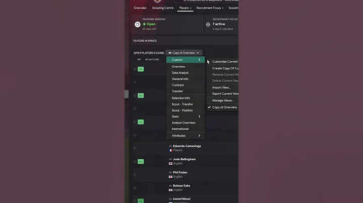 The EASIEST Way To Find WONDERKIDS In FM24 #fm24 #footballmanager