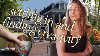 coffee, cats, and renewing my creative energy | a writing vlog