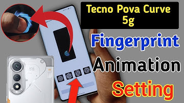 Tecno pova curve 5g Fingerprint animation kaise lagaye / fingerprint animation setting in Tecno