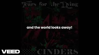 Tears for the Dying - Cinders (2025 Deathrock Goth Darkwave) (Lyric Video)
