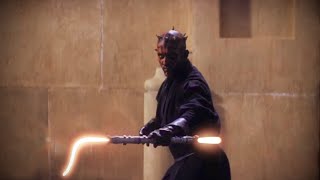 Darth Maul's Light Saber Fail