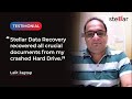 Stellar Data Recovery Pune - Testimonial by Lalit Jagtap
