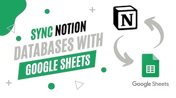 Your Notion databases in sync with Google Sheets