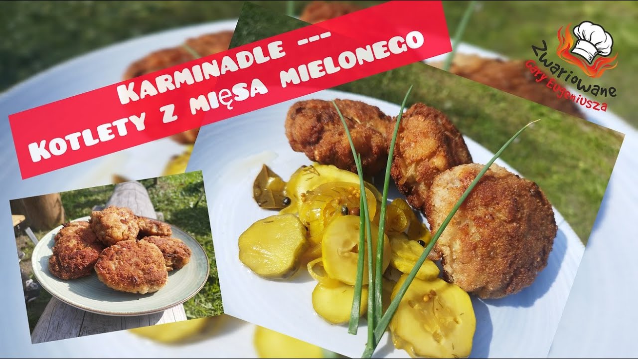Kotlety mielone - Karminadle. Kuchnia śląska #karminadle #kuchniaśląska #pomysłnaobiad #dlaciebie